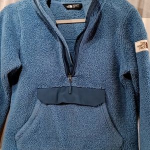 The North Face XS fleece hoodie